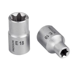 23388 PROXXON Socket 1/2 for protruding TX head screws TX E18