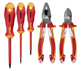 Screwdrivers and pliers in set VDE 1000V