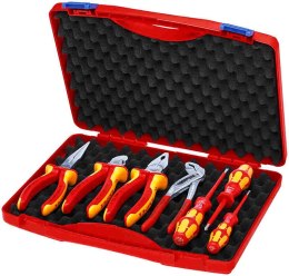 00 21 15 Tool Box "RED" Electric Set 2 7 parts 00 21 15 Tool Box "RED" Electric Set 2 7 parts KNIPEX 00_21_15 / 00 21 15