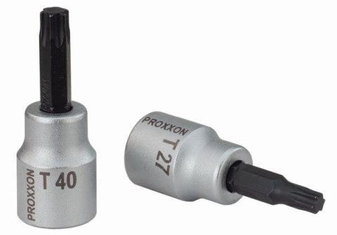 Hylsyavain torx 3/8 torx-kärkihylsy TX40 50mm PROXXON 23588 Screwdriver bit socket 3/8 for TX head screws, TX40 50mm PROXXON
