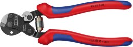 Nożyce do lin stalowych o dużej wytrzymałości, 160 mm, Fi 4 mm, 95 62 160, KNIPEX