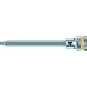 8740 B HF Zyklop bit socket with holding function, 3/8" drive 4,0x107mm 05003032001 WERA