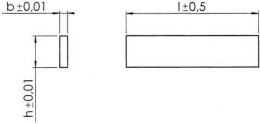 Podkładki równoległe (para) 14x42x150mm AMF