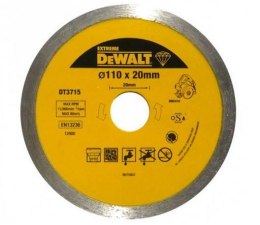 DEWALT TARCZA DIAMENTOWA 110 x 20mm DT3715 do DWC410