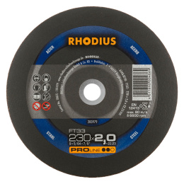 METAL CUTTING DISC - STEEL - 230x2,0mm RHODIUS FT33 200979