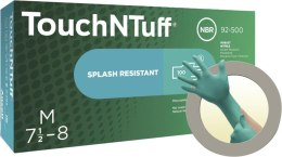 Rękawice nitrylowe TouchNTuff 92-500, rozmiar 7,5-8 (100 sztuk) Ansell