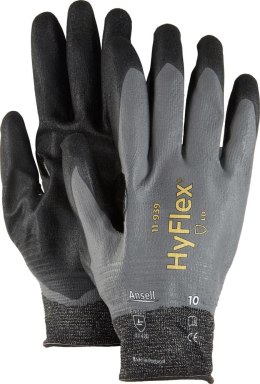 Rękawice montażowe Hyflex 11-939, rozmiar 11 Ansell (12 par)