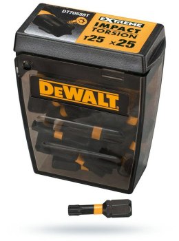 DEWALT KOŃCÓWKA T25x25/25szt.