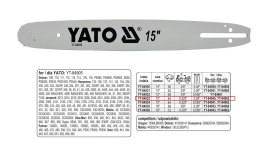 YATO PROWADNICA ŁAŃCUCHA 38cm/64/325