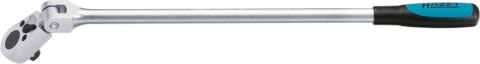 HAZET 916GL Reversible ratchet 1/2" 511mm / Reversible ratchet long with hinge joint Square 12.5 mm (1/2 inch)