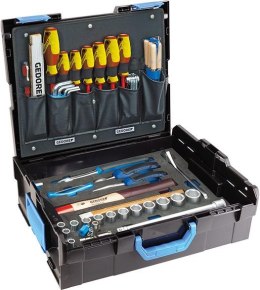 Zestaw narzędzi dla rzemieślników 136 w walizce L-Boxx, 58-cz. GEDORE 2658194