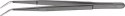 Pinceta precyzyjna, spiczasta,z zagietymi koncowkami 155mm, kolor czarny KNIPEX 92 34 37 / 923437