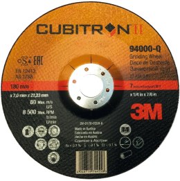 METAL GRINDING DISC 125x7 INOX / STAINLESS STEEL Cubitron II 3M 94002-Q  7100074405