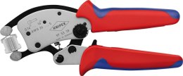 97 53 18 KNIPEX Twistor®16 Self-Adjusting Crimping Pliers for wire ferrules With rotatable die head 975318