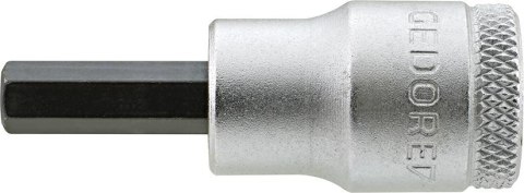 GEDORE 6242920 Hylsyavain HEX 3/8" hex-kärkihylsy 10mm 6242920 Screwdriver bit socket 3/8" for in-hex screws, 10mm L49mm