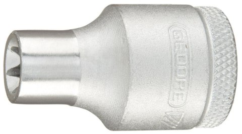 GEDORE 6194180 Hylsyavain 1/2" TORX TX E11 6194180 Socket 1/2" for protruding TX head screws  1/2" TORX TX E11 L38mm