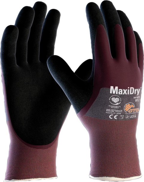 Rękawice antyprzecięciowe ATG MaxiDry 56-425, rozmiar 9 ATG® (12 par)