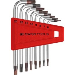 Zestaw kluczy trzpieniowych TORX. 8-cz. T6-T25 PB Swiss Tools PB 410.H 6-25