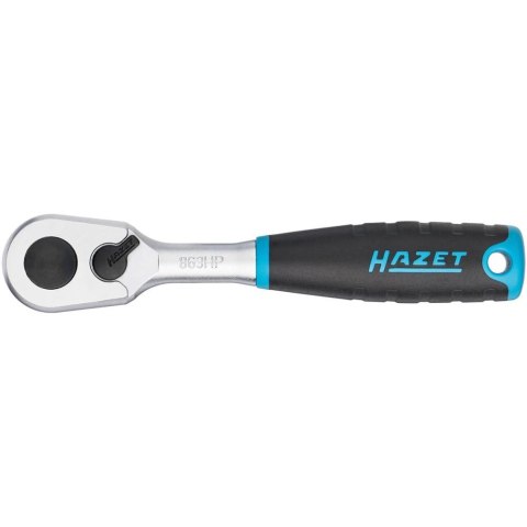 HAZET 863HP Reversible ratchet 1/4" 116mm / HiPer fine-tooth reversible ratchet Square 6.3 mm (1/4 inch)