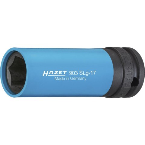 HAZET  903 SLG  1/2" IMPACT-hylsyavain. IMPACT-hylsy 1/2" 17mm HAZET 903 SLG IMPACT Socket 1/2" hexagon, 17mm  L 85 mm