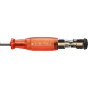Bit screwdriver 1/4" SL, PH, TX PB Swiss Tools PB 6464.Red