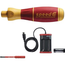 Zestaw z wkrętakiem akumulatorowym VDE-E speedE® Set I®, 4-częściowy Wiha