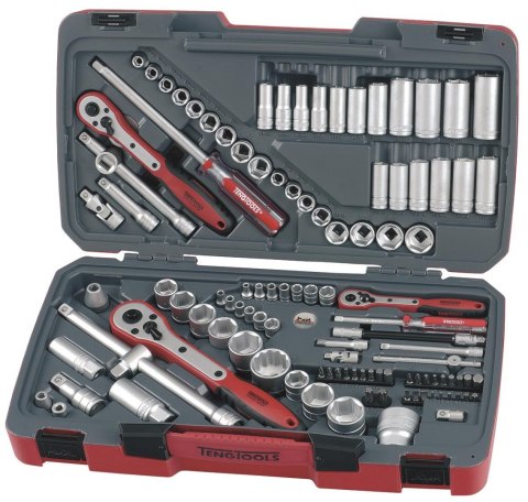 DOWNLOAD WEB IMAGE Teng ToolsSocket set. With 1/4'', 3/8'' and 1/2'' square drive. Teng Tools TM111