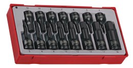 15-elementowy zestaw nasadek maszynowych - udarowych - trzpieniowych sześciokątnych Teng Tools TT9015HX 151410107