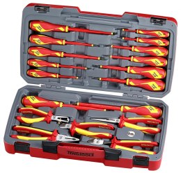 Pliers and screwdriver set for VDE 1000V Teng Tools TV18N 178700100