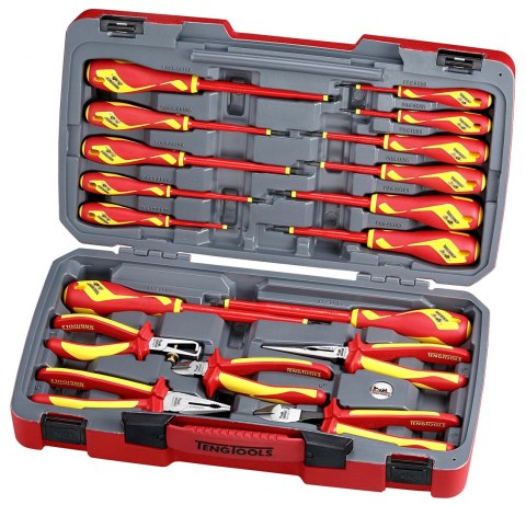 Pliers and screwdriver set for VDE 1000V Teng Tools TV18N 178700100