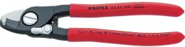 Nożyce do kabli z funkcją ściągania izolacji KNIPEX