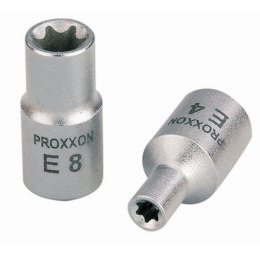 PROXXON 23 796 / 23796 Hylsyavain torx 1/4 torx-hylsy 1/4 TX E10 23796 PROXXON Socket 1/4 for protruding TX head screws TX E10