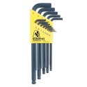 Hex key set. Inch/Metric Balldriver L-Wrench Double Pack 10999 (1.5 - 10mm) and 10937 (.050 - 3/8) (1)