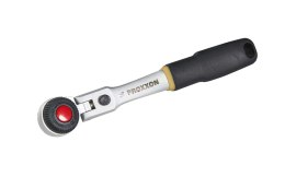 PROXXON 23074 / 23 074 Reversible ratchet with jointed head 1/4